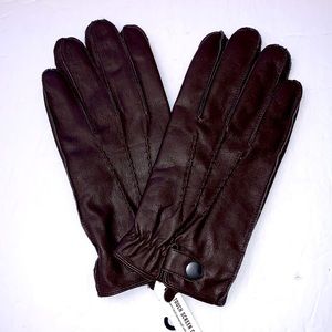 Express Genuine Leather Touchscreen Compatible Gloves